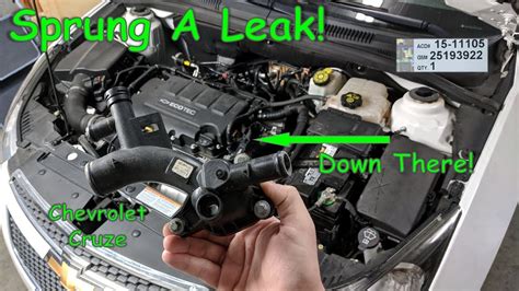 chevy cruze antifreeze leak|2011